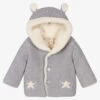 Hatley Grey Knitted Cotton Jacket -Kids Fashion World hatley grey knitted cotton jacket 457114 c1651eff82ba4754341a70e8268b6a896b87f290