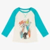 Hatley Ivory & Blue Glow Alien Top -Kids Fashion World hatley ivory blue glow alien top 457169 cfb415c69cb7bb632c721fe7e8b769a93a467392
