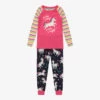 Hatley Pink Glow-In-The-Dark Pyjamas 1 Hatley Pink Glow-In-The-Dark Pyjamas -Kids Fashion World hatley pink glow in the dark pyjamas 392359 2b225e8beea979ef534a2ec1371a9891753263a2