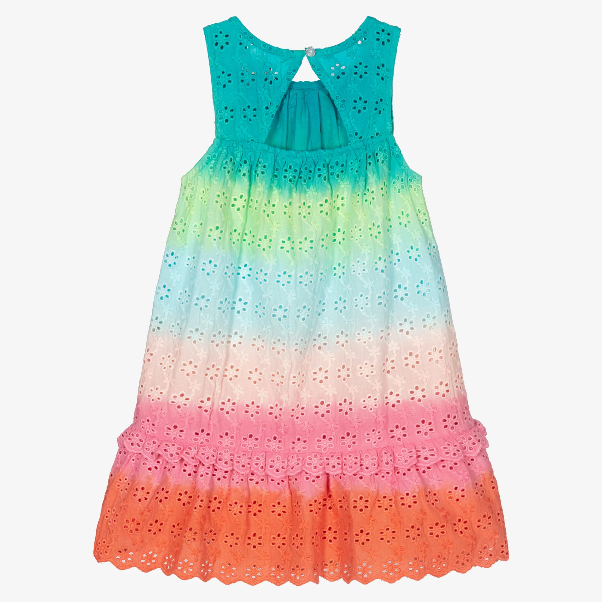 Hatley Pink Gradient Rainbow Dress 4 Hatley Pink Gradient Rainbow Dress - Image 2