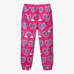 Hatley Pink Hearts Splash Trousers