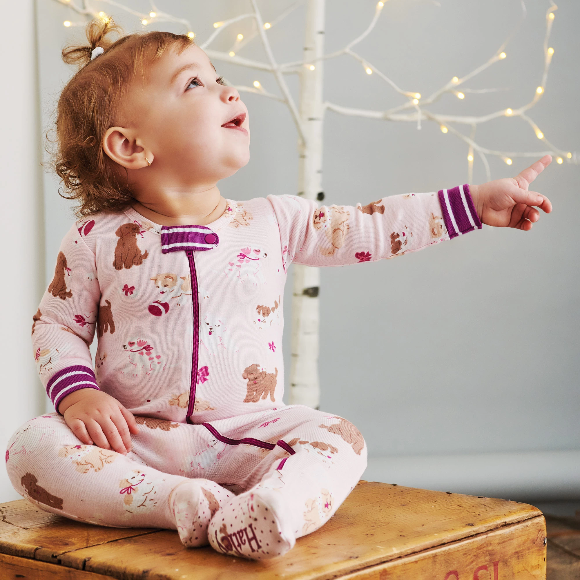 Hatley Pink Organic Cotton Babygrow 4 Hatley Pink Organic Cotton Babygrow - Image 2