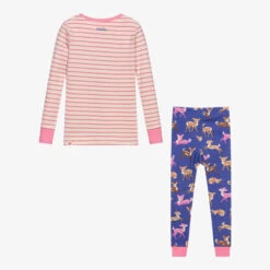 Hatley Pink & Purple Fawns Pyjamas -Kids Fashion World hatley pink purple fawns pyjamas 392360 50ded89f2e71d7edf0ae808f2d9cbcc27ba53a37