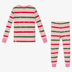 Hatley Pink Striped Cotton Pyjamas -Kids Fashion World hatley pink striped cotton pyjamas 456356 581d85555a8fb3a5a977cd04c4df123941267278
