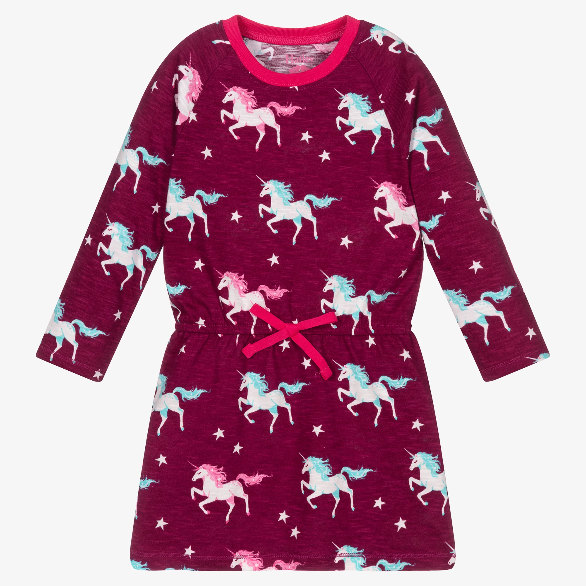 Hatley Purple Unicorns Cotton Dress 3 Hatley Purple Unicorns Cotton Dress