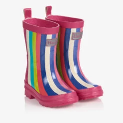 Hatley Rainbow Stripe Rain Boots