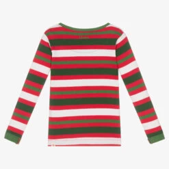 Hatley Red & Green Striped Pyjamas -Kids Fashion World hatley red green striped pyjamas 457159 a914ece13e31fe6ac5eaf3d17eadea24e13e7878