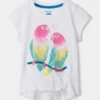 Girls Shirt Hatley Friendly Parrots -Kids Fashion World parrot