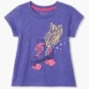 Hatley Roller Skate Tie Back Girls Shirt -Kids Fashion World roller skate tie back girls shirt 1 purple